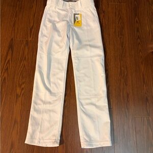Easton youth white baseball pants